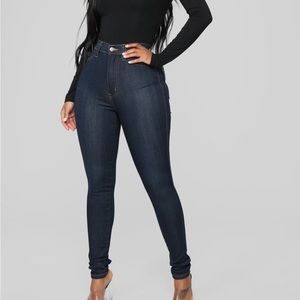 FN classic high waist skinny jeans
